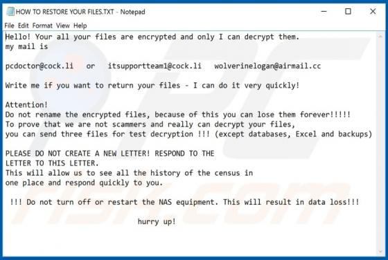 Iruvtgtm Ransomware