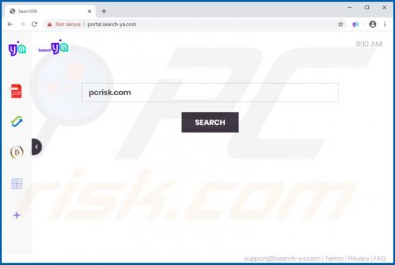 SearchYA Browser Hijacker