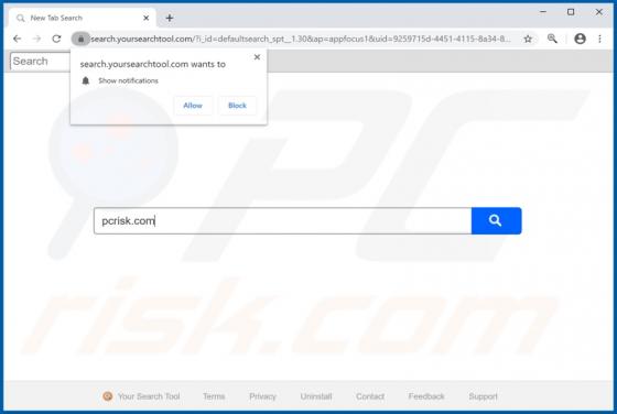 Your Search Tool Browser Hijacker