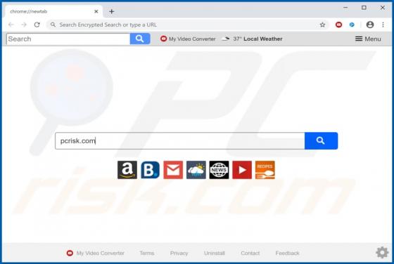 My Video Converter Browser Hijacker