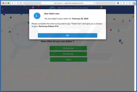 Voodoosrc POP-UP Scam (Mac)