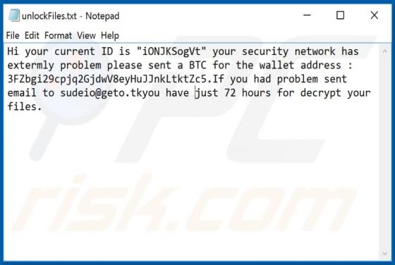CryptoDarkRubix Ransomware