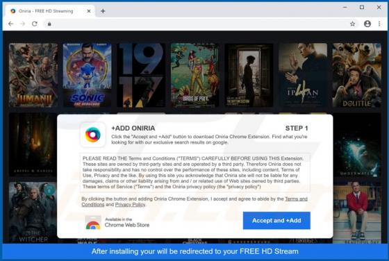 Oniria Adware