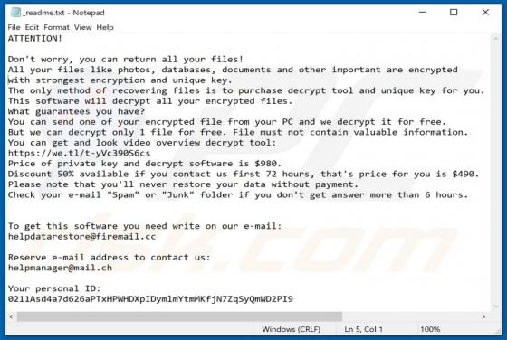 Rezm Ransomware