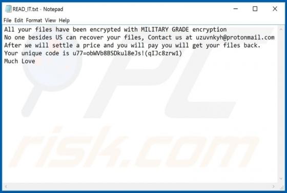 MuchLove Ransomware