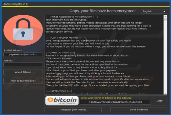 Anon Ransomware