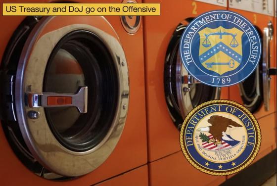 US Treasury and DoJ go on the Offensive