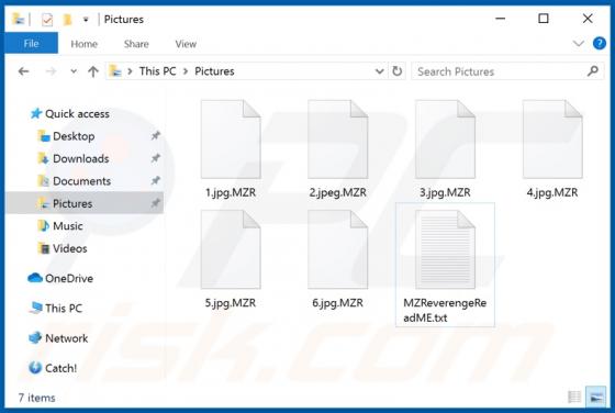 MZReverenge Ransomware