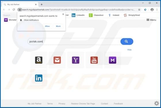 My Job Partner Browser Hijacker