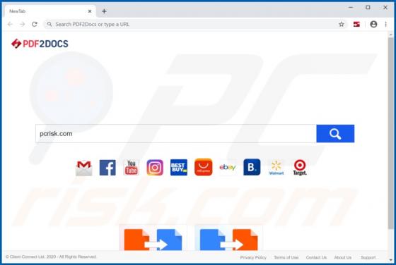 PDF2Docs Browser Hijacker