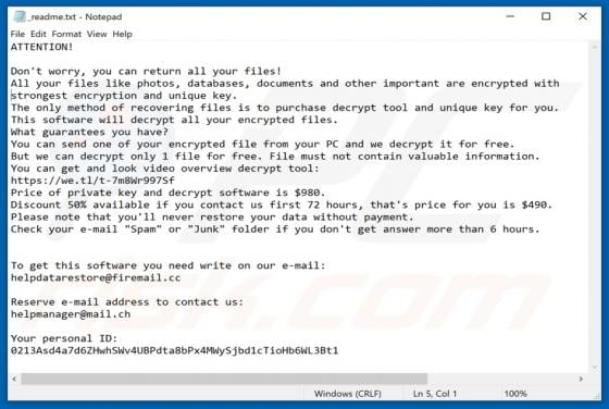 Foop Ransomware