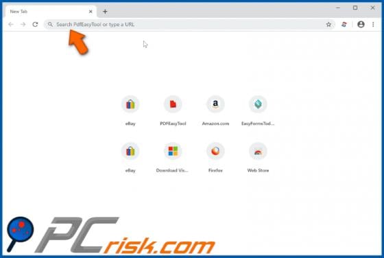 PDFEasyTool Browser Hijacker