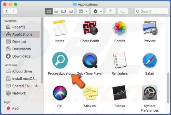 ProcessLocator Adware (Mac)
