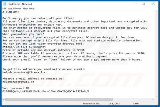 Remk Ransomware