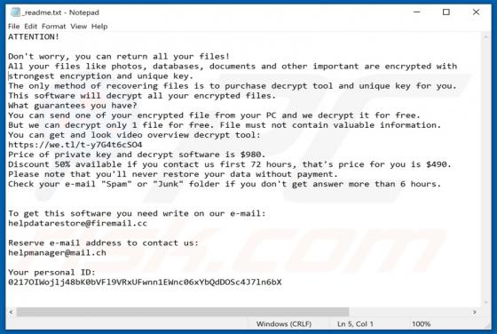 Mado Ransomware