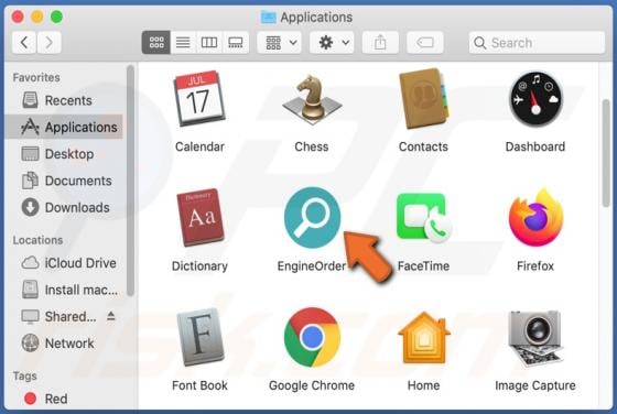 EngineOrder Adware (Mac)
