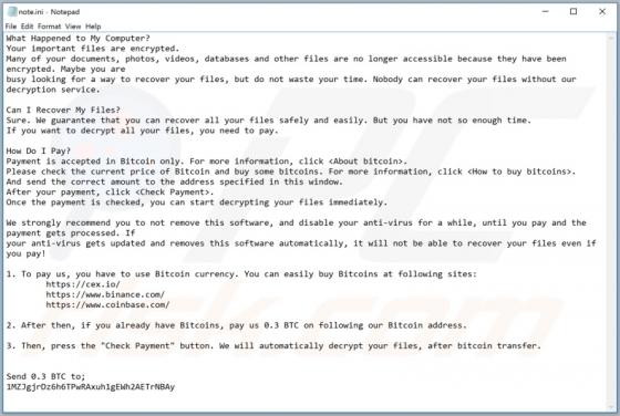 Jest Ransomware