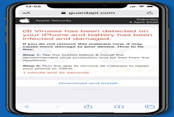 Guardapl.com POP-UP Scam (Mac)
