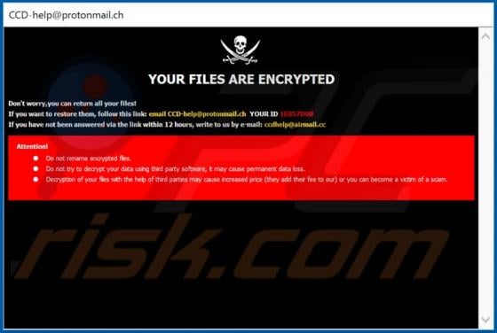 CCD Ransomware