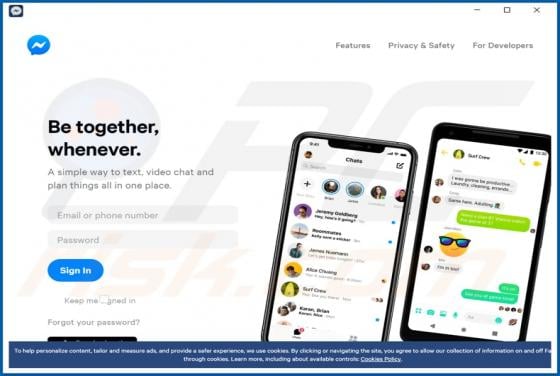 MessengerHub Adware