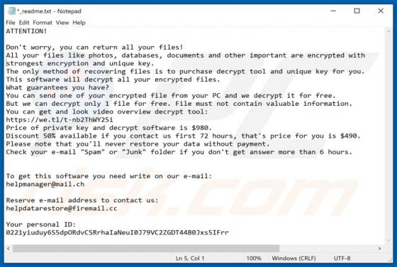 Lezp Ransomware