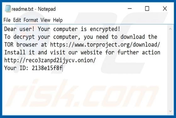 Sadogo Ransomware