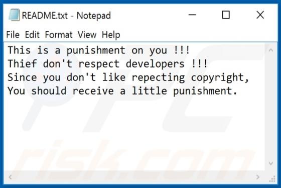 CyberThanos Ransomware