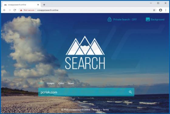 Cosappzsearch.online Redirect