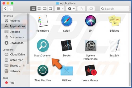 StockCommon Adware (Mac)