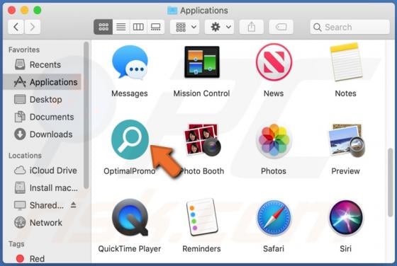 OptimalPromo Adware (Mac)