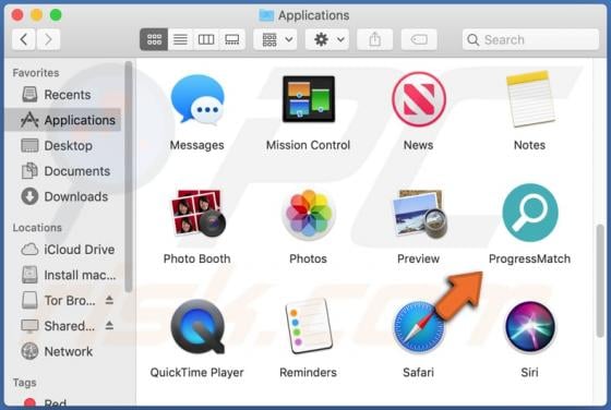 ProgressMatch Adware (Mac)