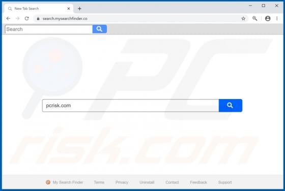 My Search Finder Browser Hijacker