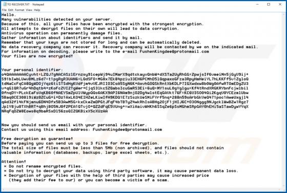 Cov19 Ransomware