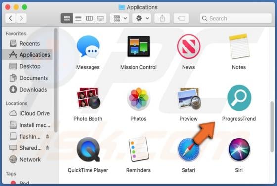 ProgressTrend Adware (Mac)