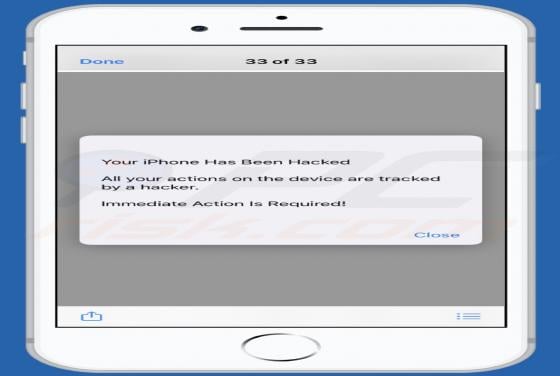 Your iPhone Has Been Hacked POP-UP Scam (Mac)