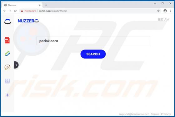 Nuzzero Browser Hijacker