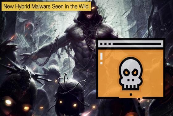 New Hybrid Malware Seen in the Wild