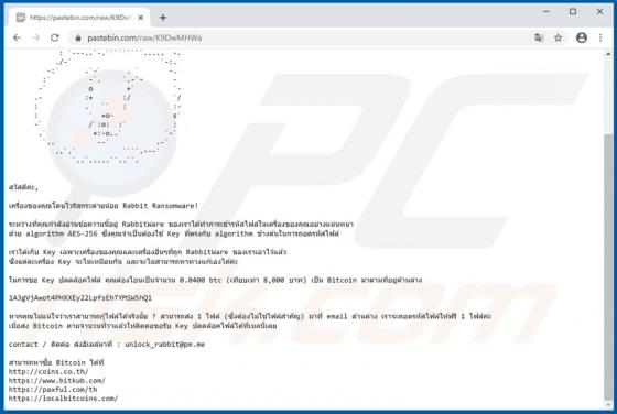 .RABBIT Ransomware