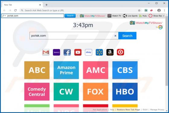 WatchMyTVShows Toolbar