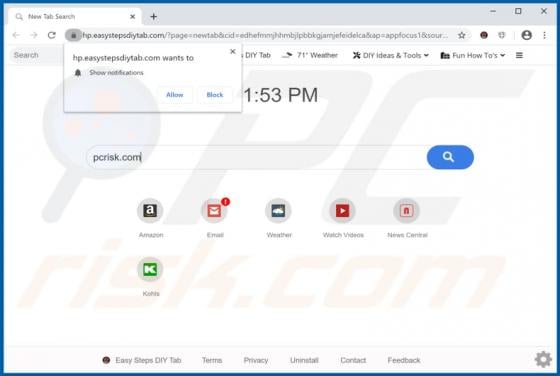Easy Steps DIY Tab Browser Hijacker