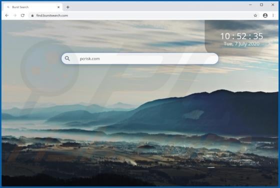Burst Search Browser Hijacker