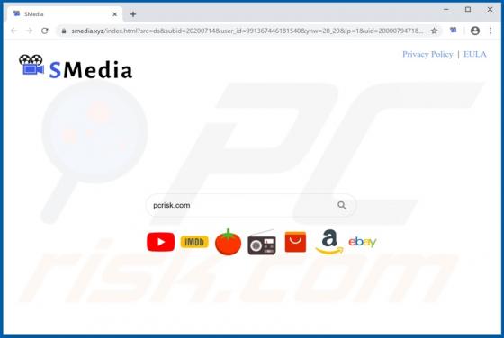 SMedia Browser Hijacker