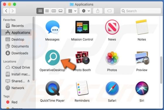 OperativeDesktop Adware (Mac)