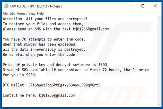 Police Ransomware