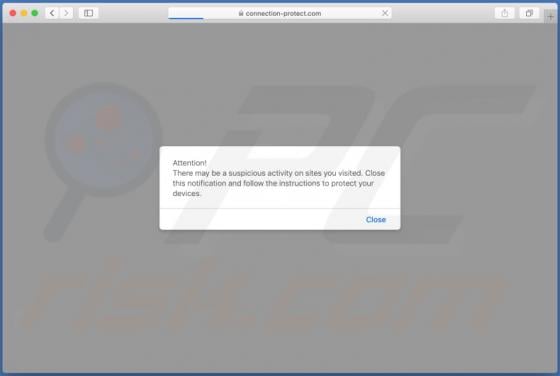 Connection-protect.com POP-UP Scam (Mac)