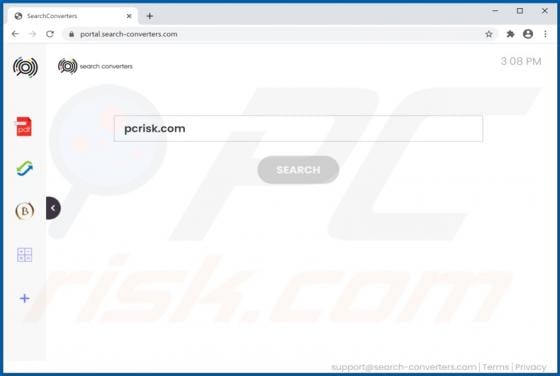 SearchConverters Browser Hijacker