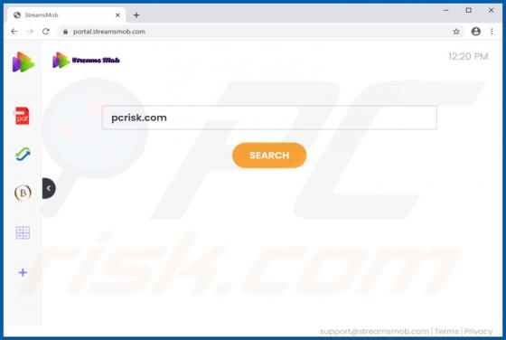 StreamsMob Browser Hijacker