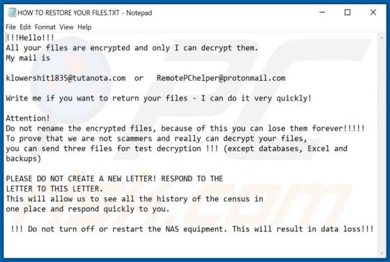Mcauwpjib Ransomware