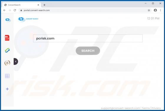 ConvertSearch Browser Hijacker