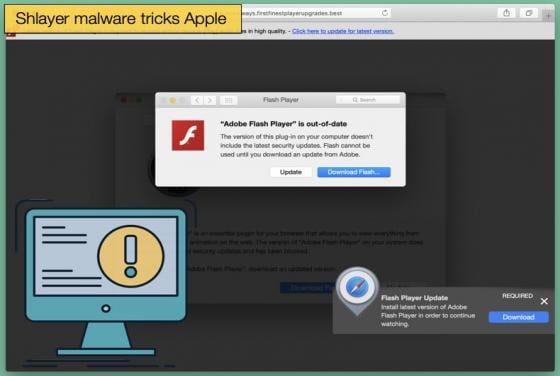 Shlayer tricks Apple